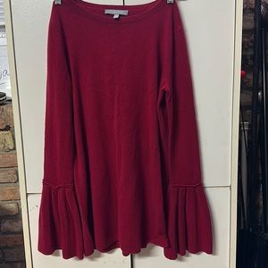 Neiman Marcus- Red sweater, Size Small